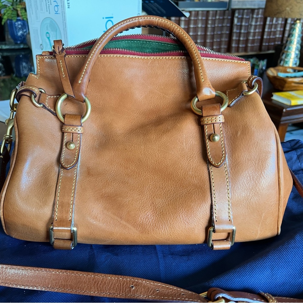 Dooney Burke Florentine satchel leather purse